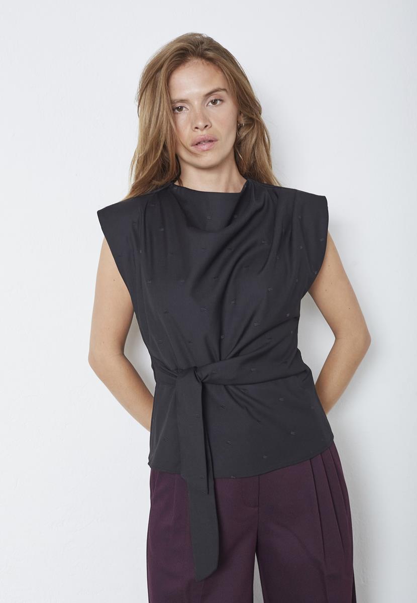 Co'Couture Top Saga Zwart 1