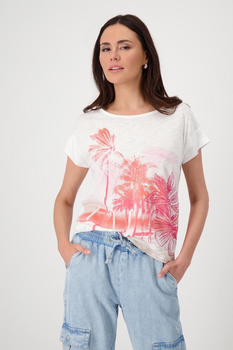 Monari Monari T-Shirt 409632 Off-White 1