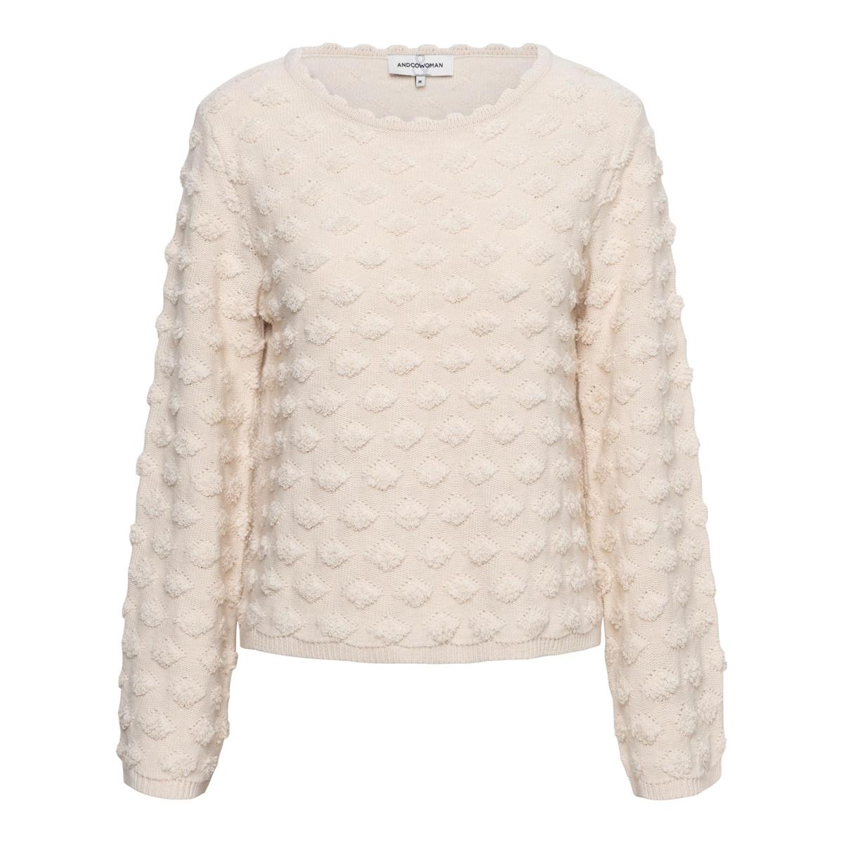 &Co Woman Trui PU135 Off-White 1