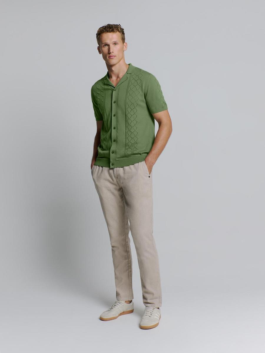 No Excess No Excess Overhemd 27210349 Groen 2