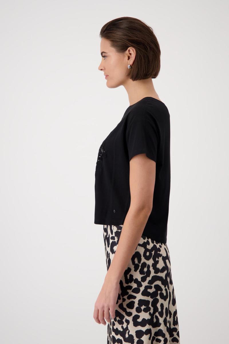 Monari Monari T-Shirt 409687 Zwart 4