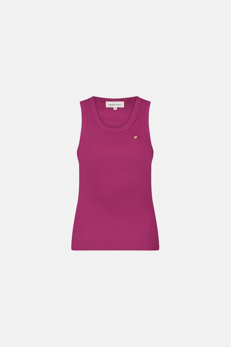 Fabienne Chapot Fabienne Chapot Top Tanja Jersey Tank Paars 2