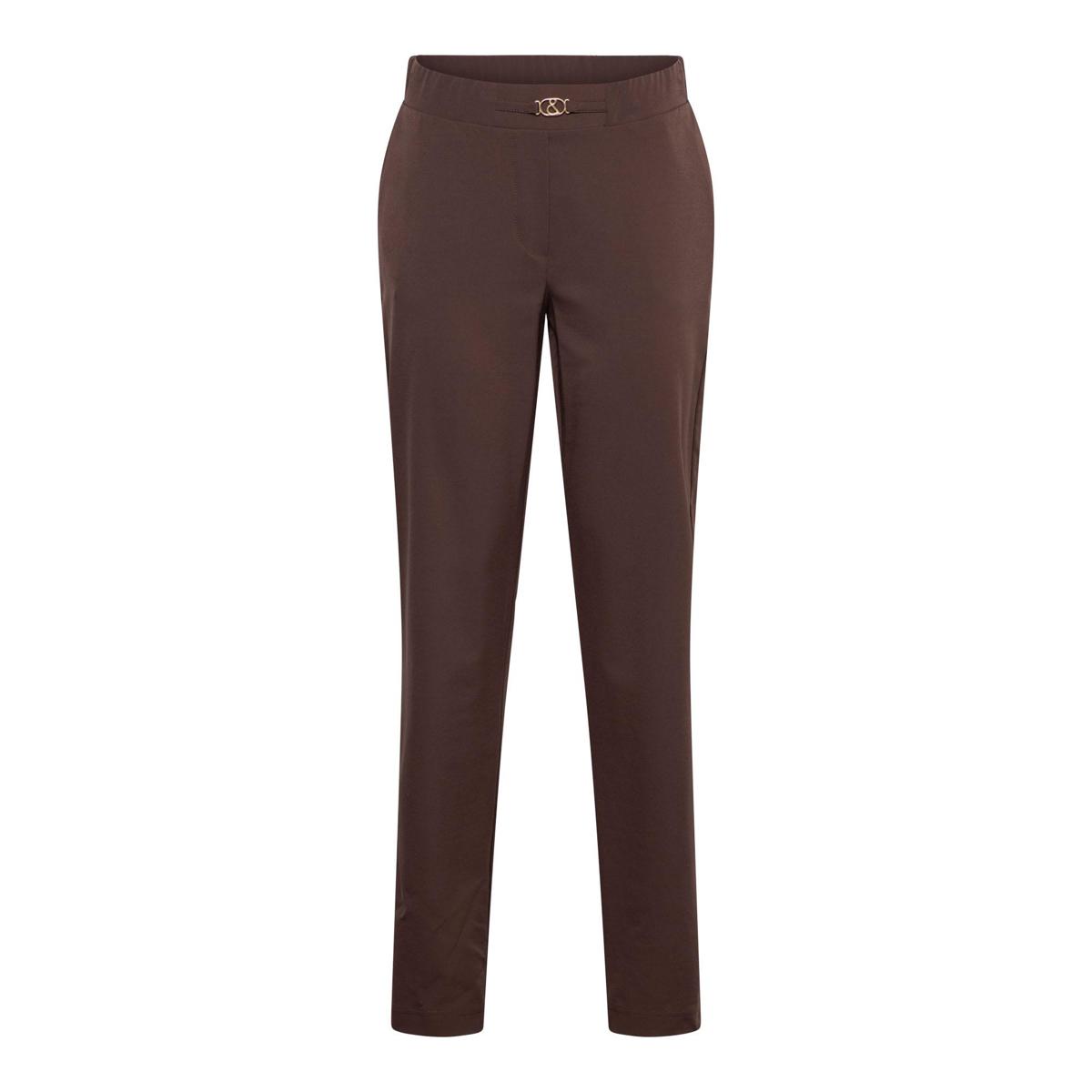 &Co Woman Pantalon PA383 Bruin 1