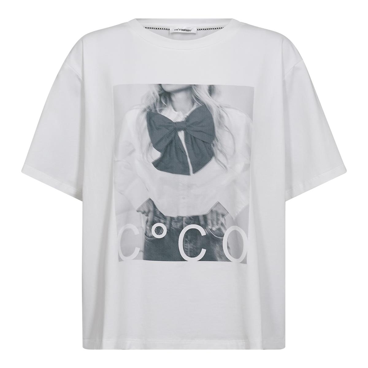 Co'Couture Co'Couture T-Shirt Siara Bow Wit 1