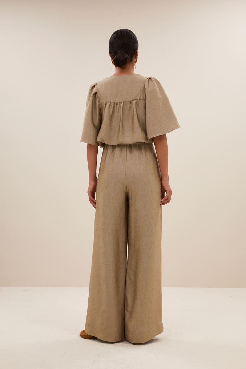 By-Bar By-Bar Pantalon Benji Gloss Goud 5