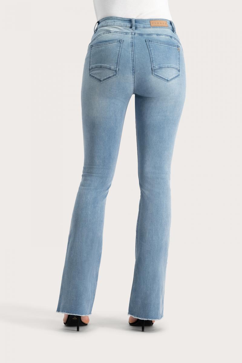 Florèz Florèz Jeans Florez Flared Blauw 5