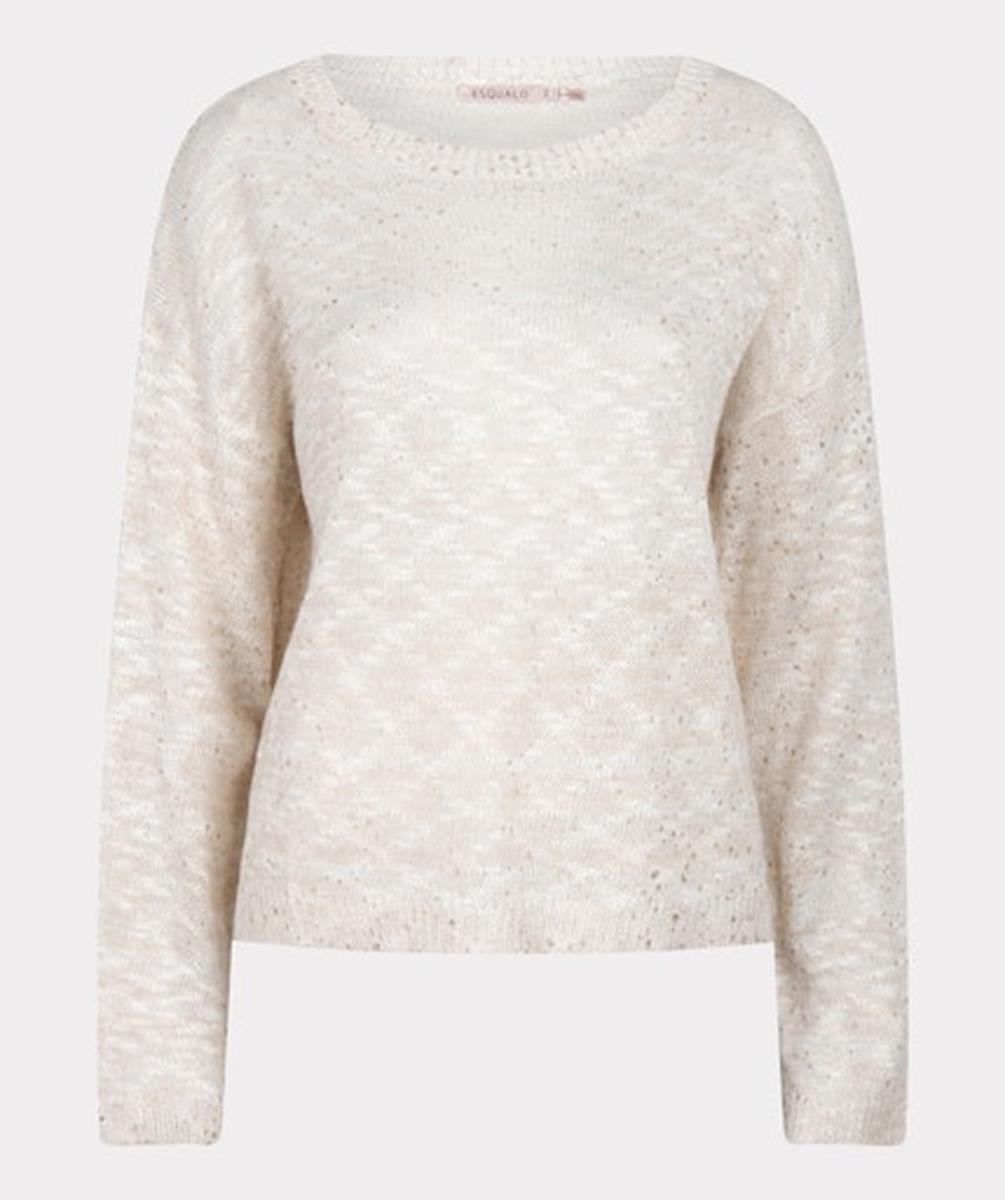 EsQualo EsQualo Trui SP25.02019 Beige 1