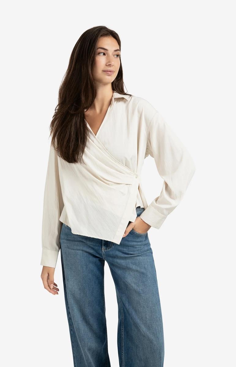 YAYA Blouse 01-201174-509 Beige 1