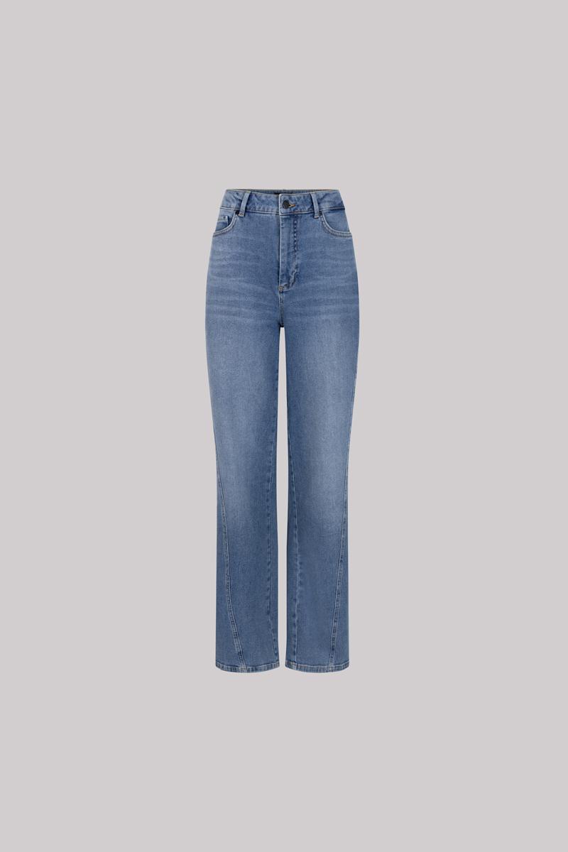 Jansen Amsterdam Jansen Amsterdam Jeans Jane Blauw 4