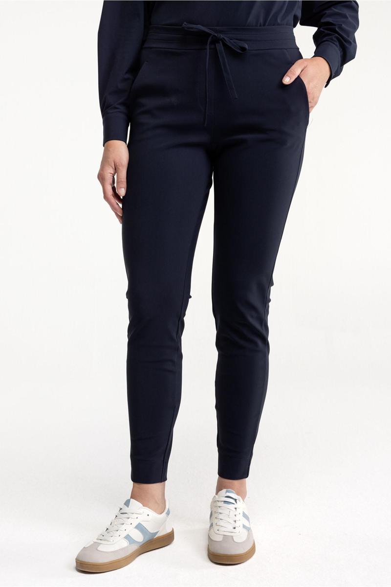 Studio Anneloes Studio Anneloes Pantalon Downstairs bonded Blauw 3