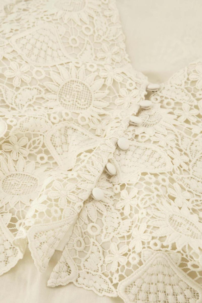 Fabienne Chapot Fabienne Chapot Vest Sardou Top Off-White 3