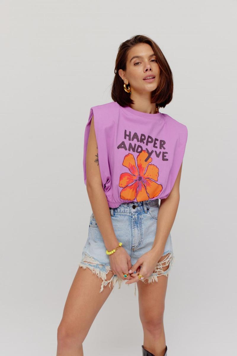 Harper & Yve Short Yve Blauw 5