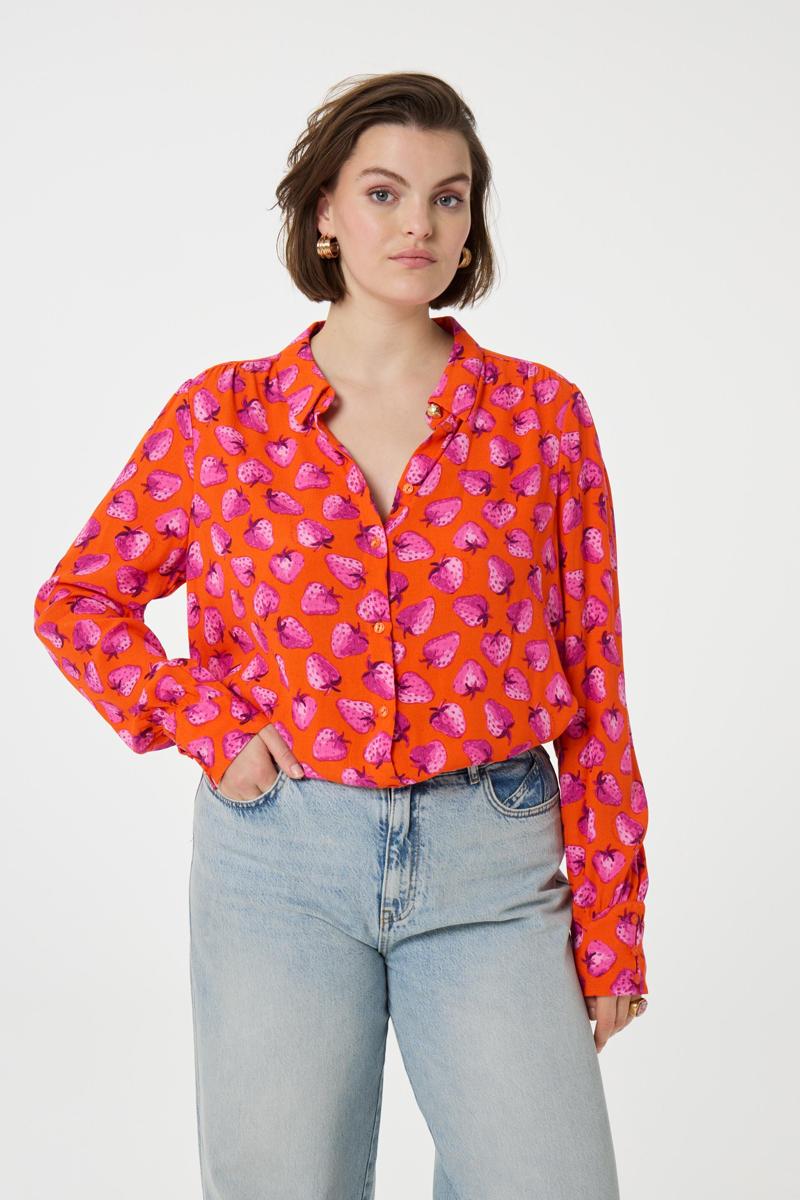 Fabienne Chapot Fabienne Chapot Blouse Coco Blouse Roze 3