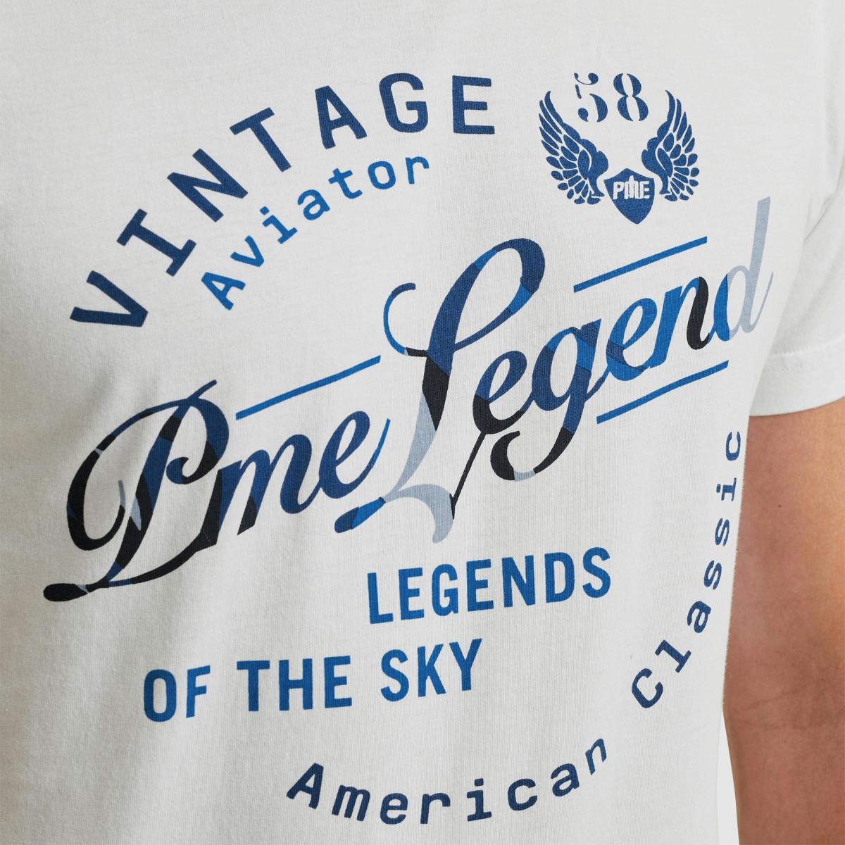 PME Legend PME Legend T-Shirt PTSS2504596 Wit 5