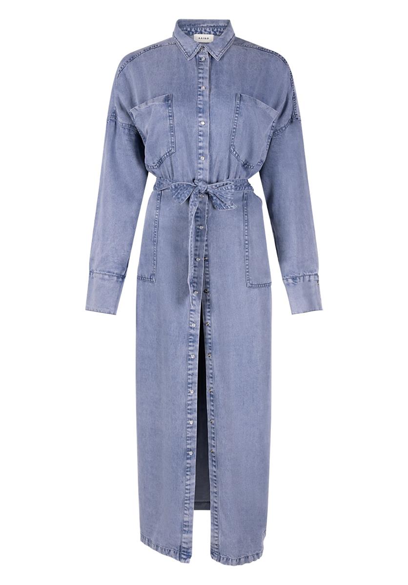 Aaiko Jurk Dilien Blauw 2