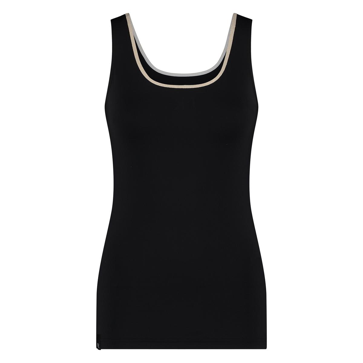 NUKUS NUKUS Top Juba Singlet Zwart 2