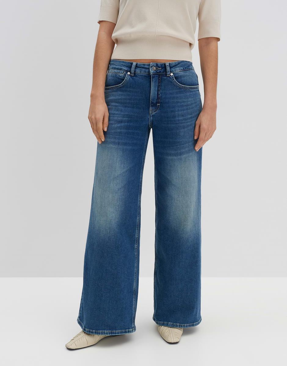SOMEDAY SOMEDAY Jeans Cellma Palazzo Blauw 1