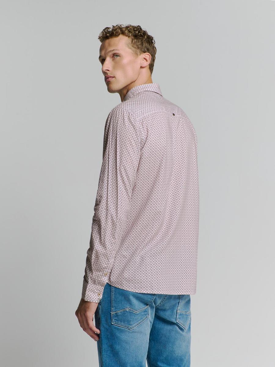 No Excess No Excess Overhemd 27400209 Paars 3
