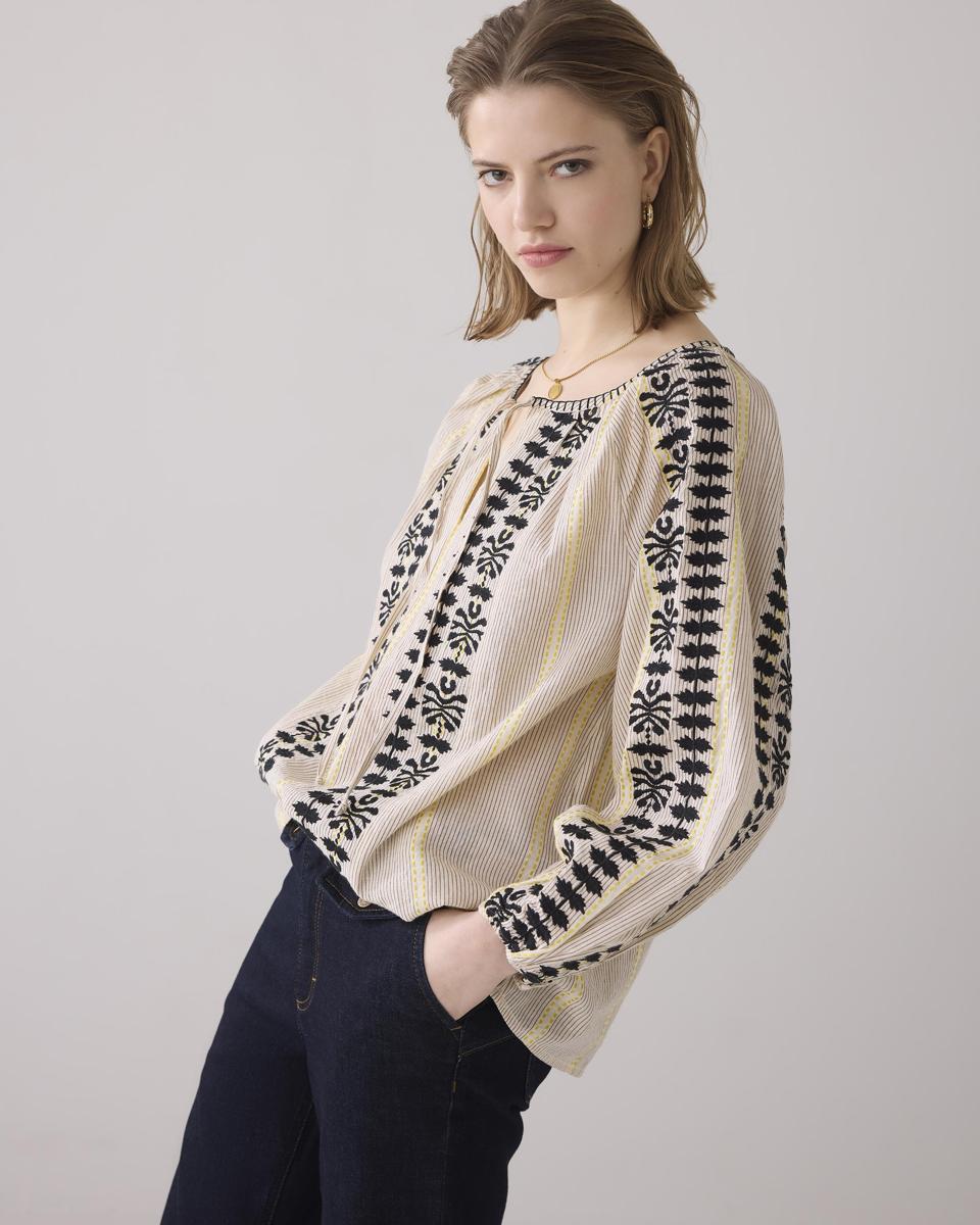 Summum Summum Blouse 2s3257-12186 Beige 3