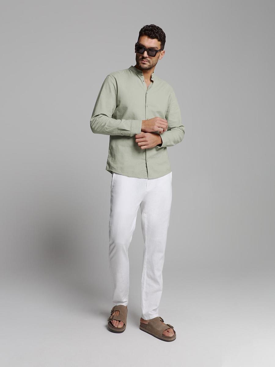 No Excess No Excess Overhemd 27470218SN Groen 2