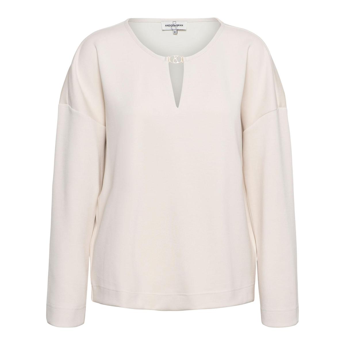 &Co Woman Trui TO308 Beige 2