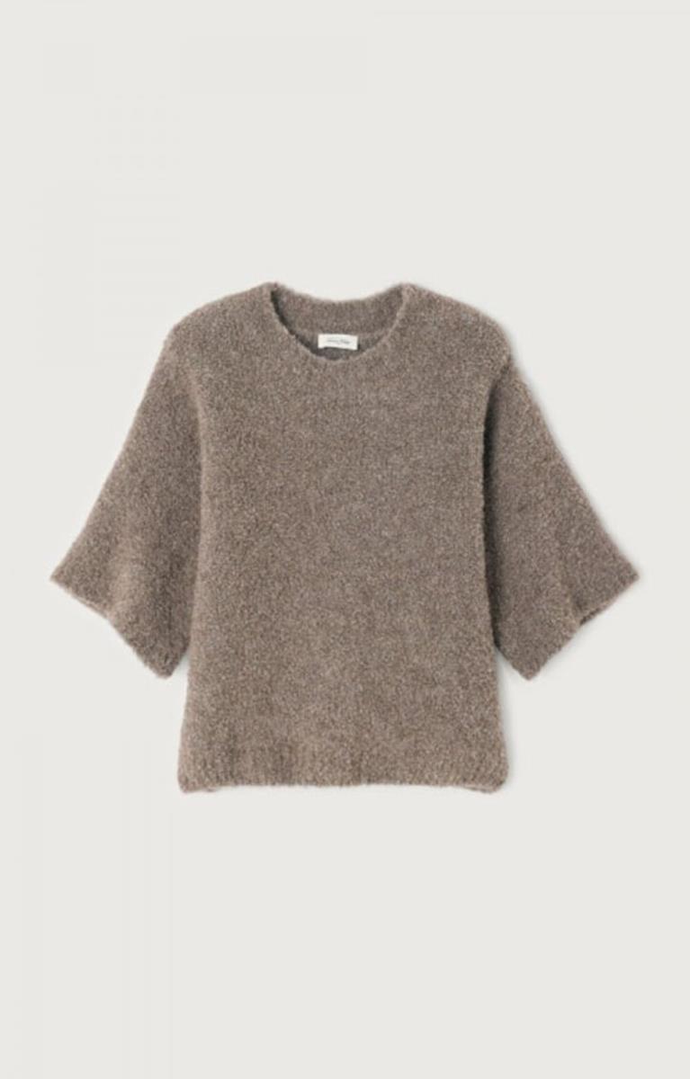 American Vintage Trui Zolly Taupe 2