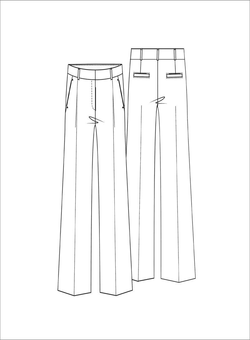 Jansen Amsterdam Jansen Amsterdam Pantalon NOVA SS25 Roze 1