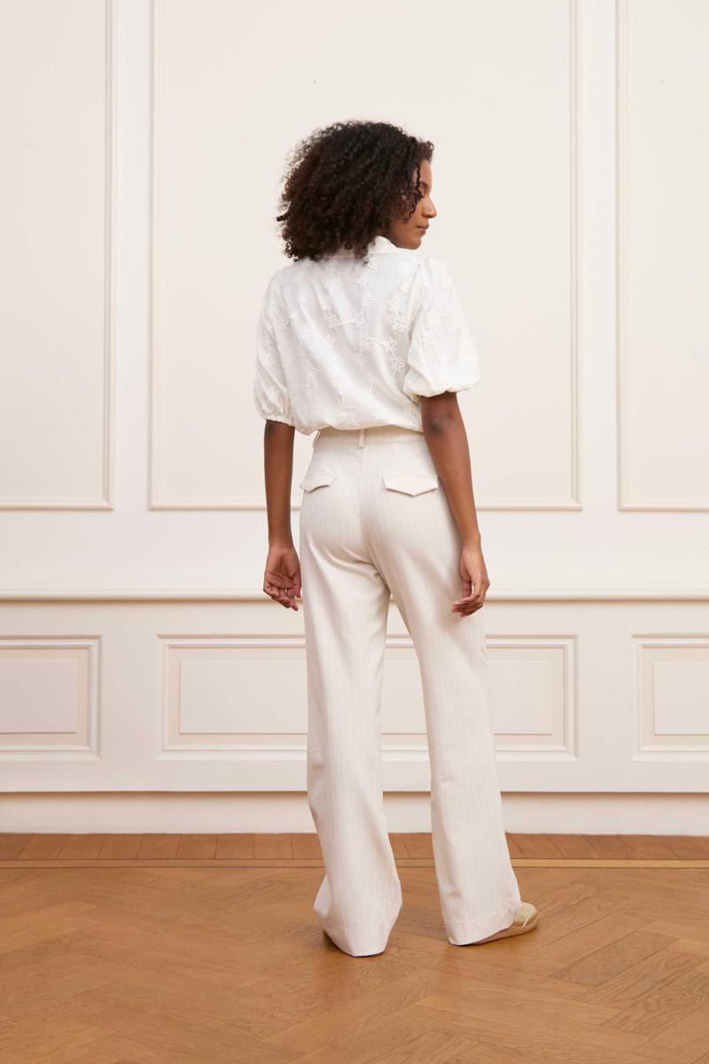 Lofty Manner Pantalon QG33 - Delphine Off-White 5