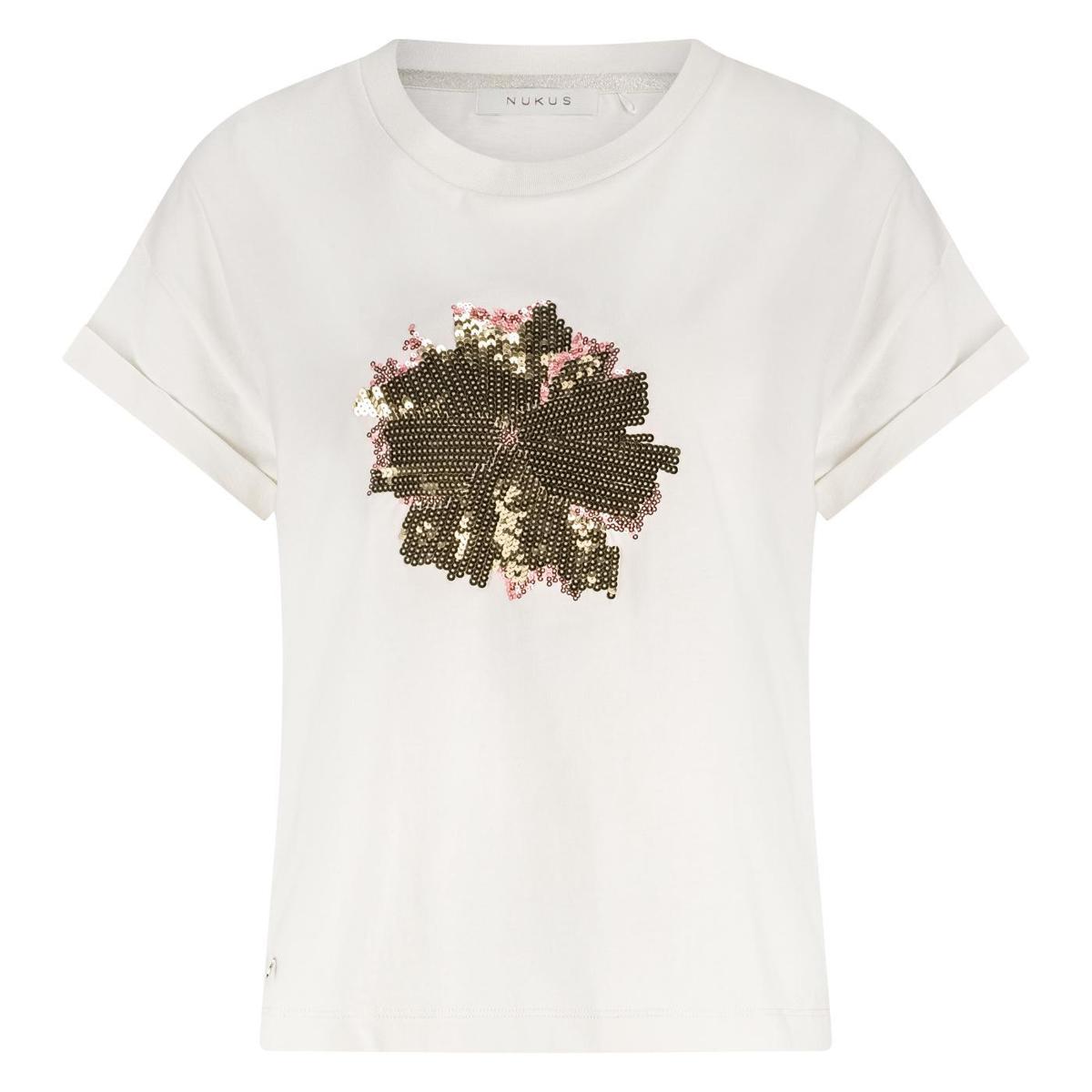 NUKUS T-Shirt Rimona Off-White 1