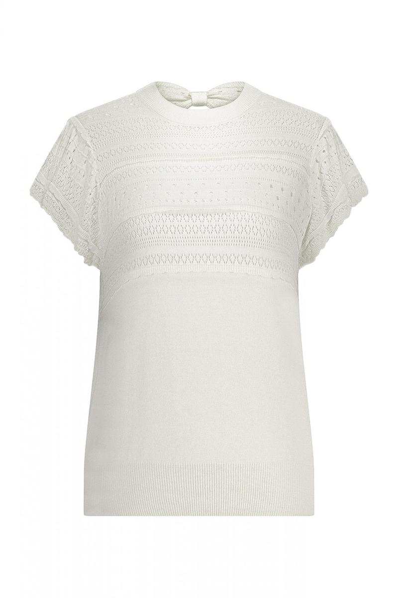 Label DOT Trui Nedi Wit 4
