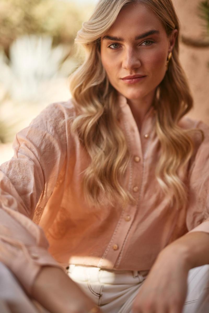 NUKUS NUKUS Blouse NKS02077 Roze 6