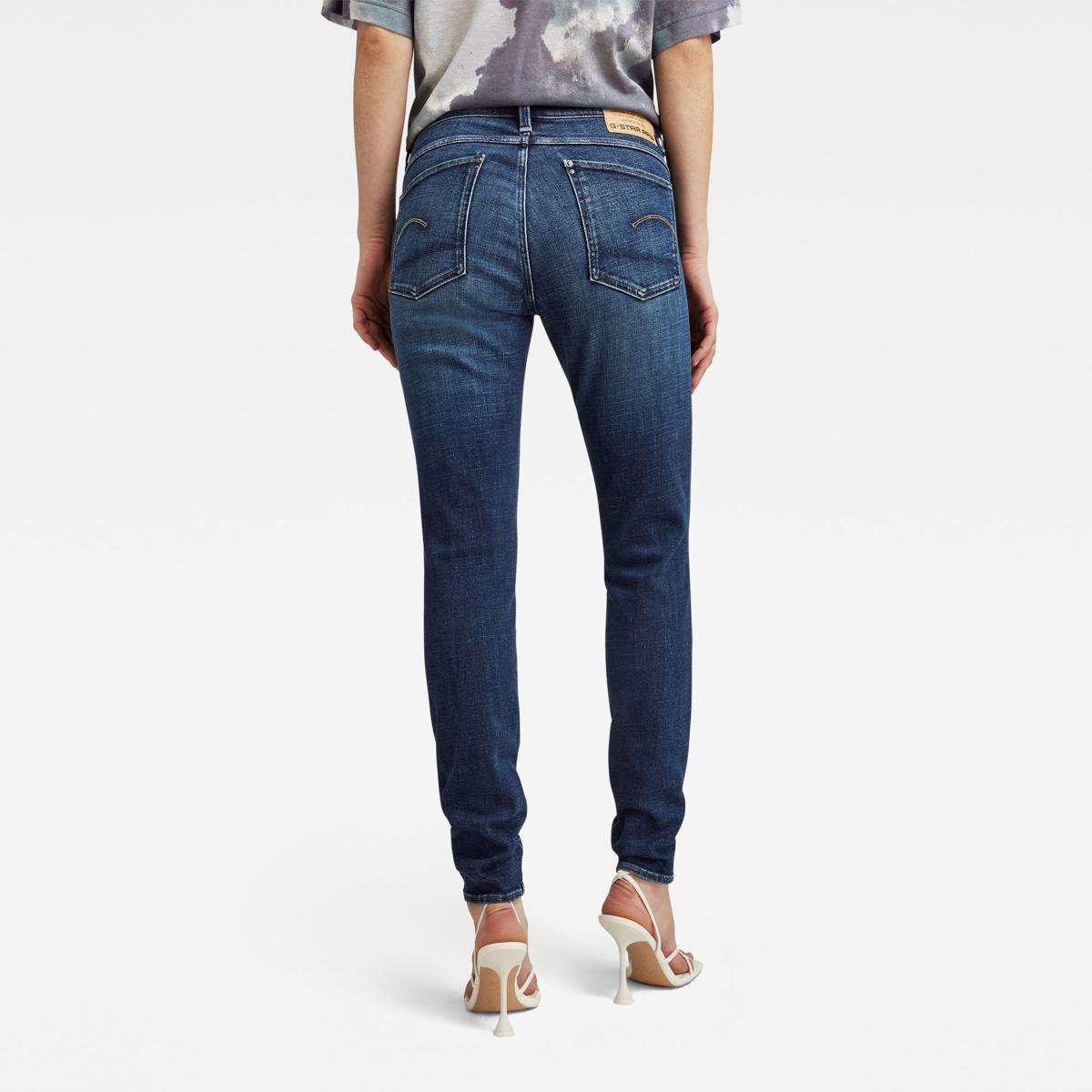 G-Star G-Star Jeans Lhana Skinny Blauw 3