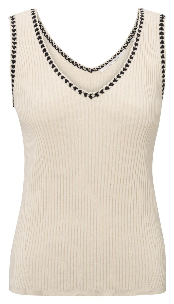 YAYA Trui 01-000473-505 Beige 2