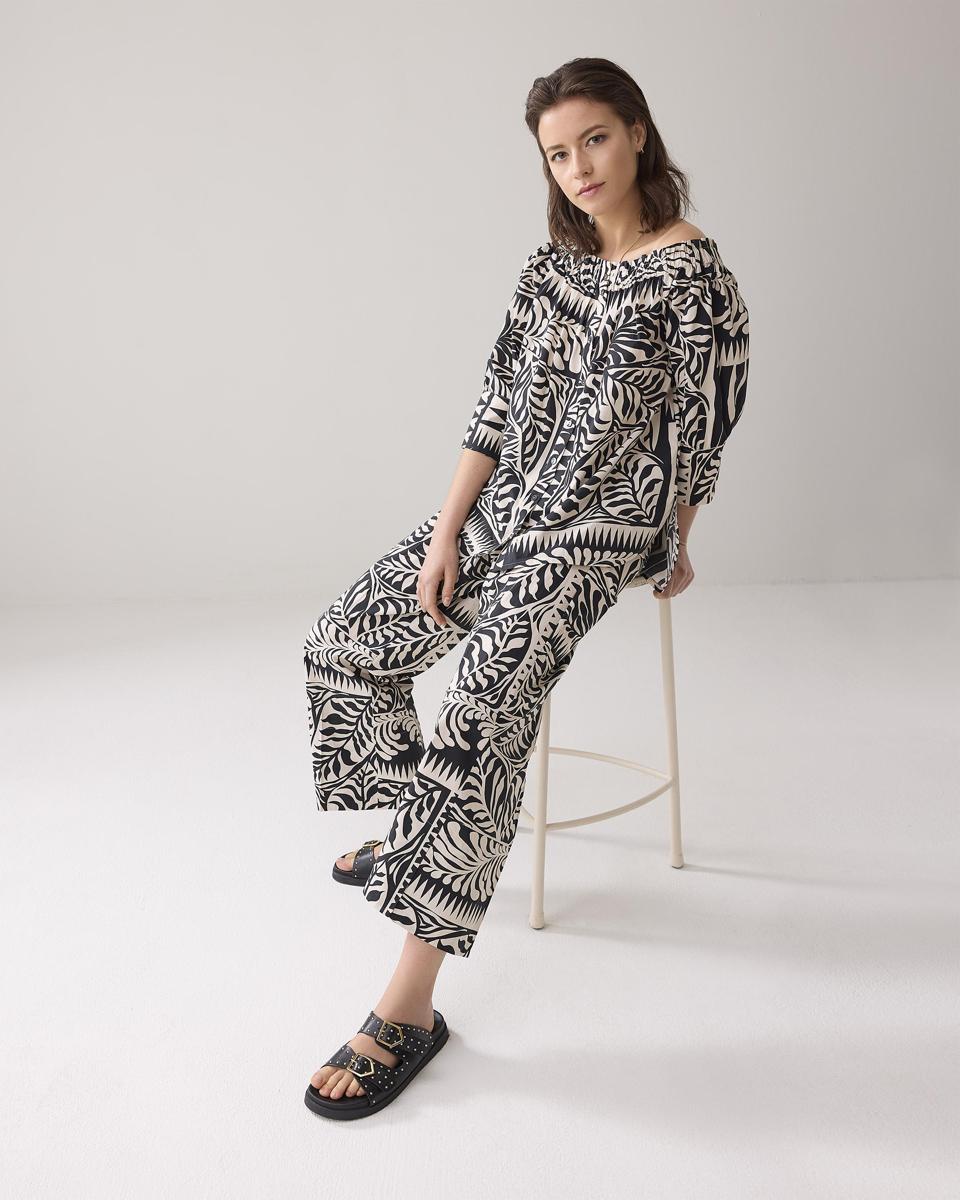 Summum Summum Pantalon 4s2824-12223 Zwart 4