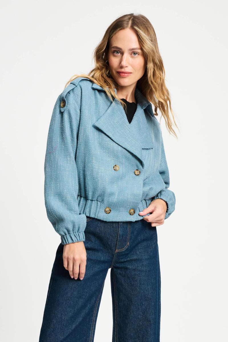 POM Amsterdam Blazer SP9370 Blauw 4