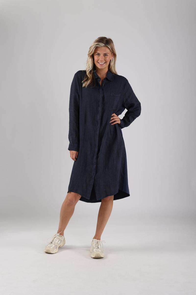 NUKUS NUKUS Jurk NKS14016 Blauw 3