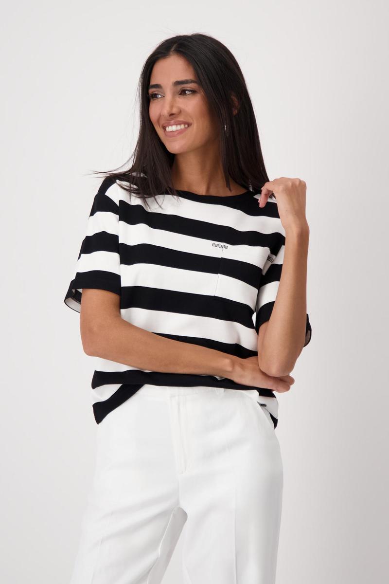 Monari Monari T-Shirt 409902 Zwart 1