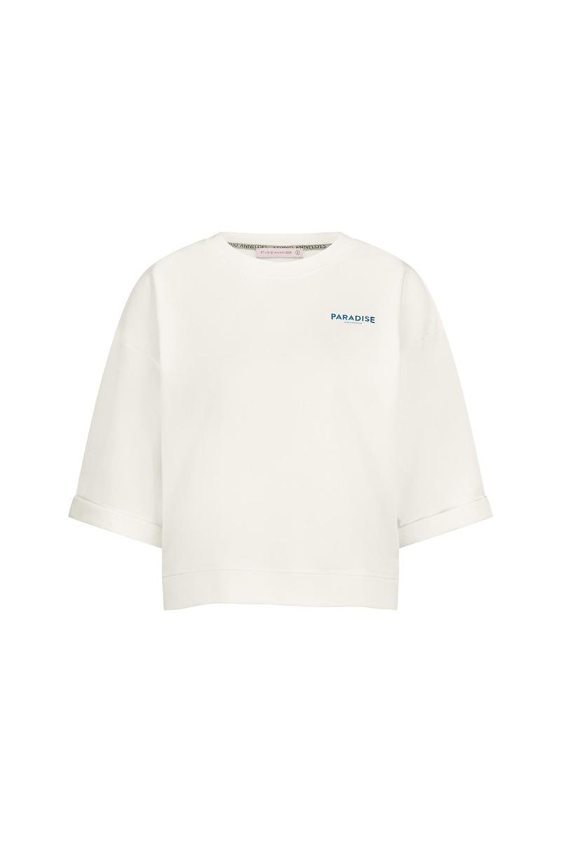 Studio Anneloes Sweater Puck Paradise Off-White 2