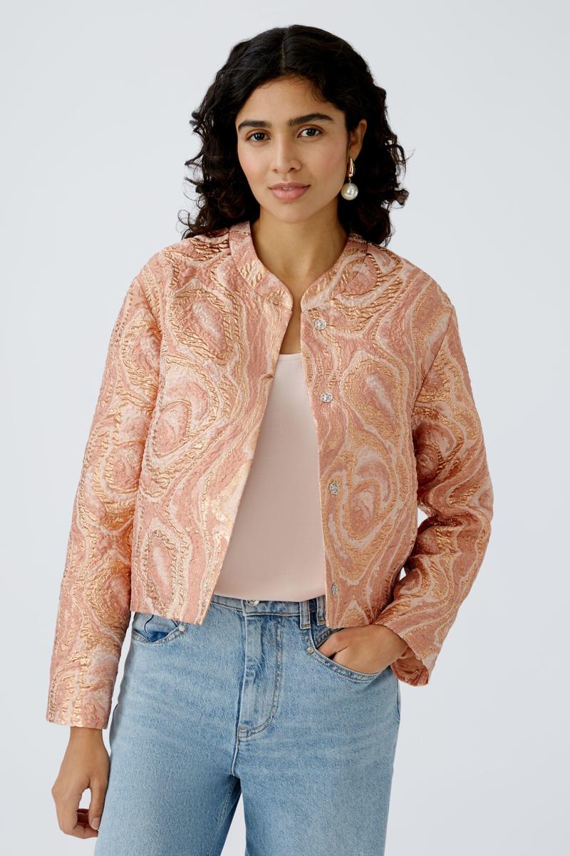 Oui Oui Blazer 0092066 Roze 3