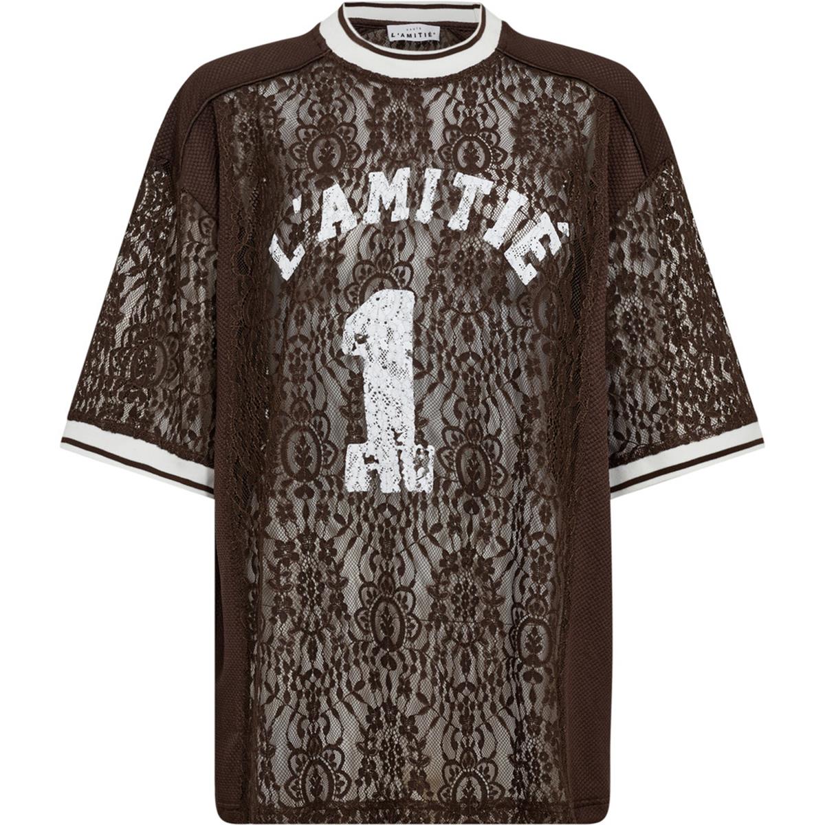 Haute L'Amitié T-Shirt Lace Football Bruin 1