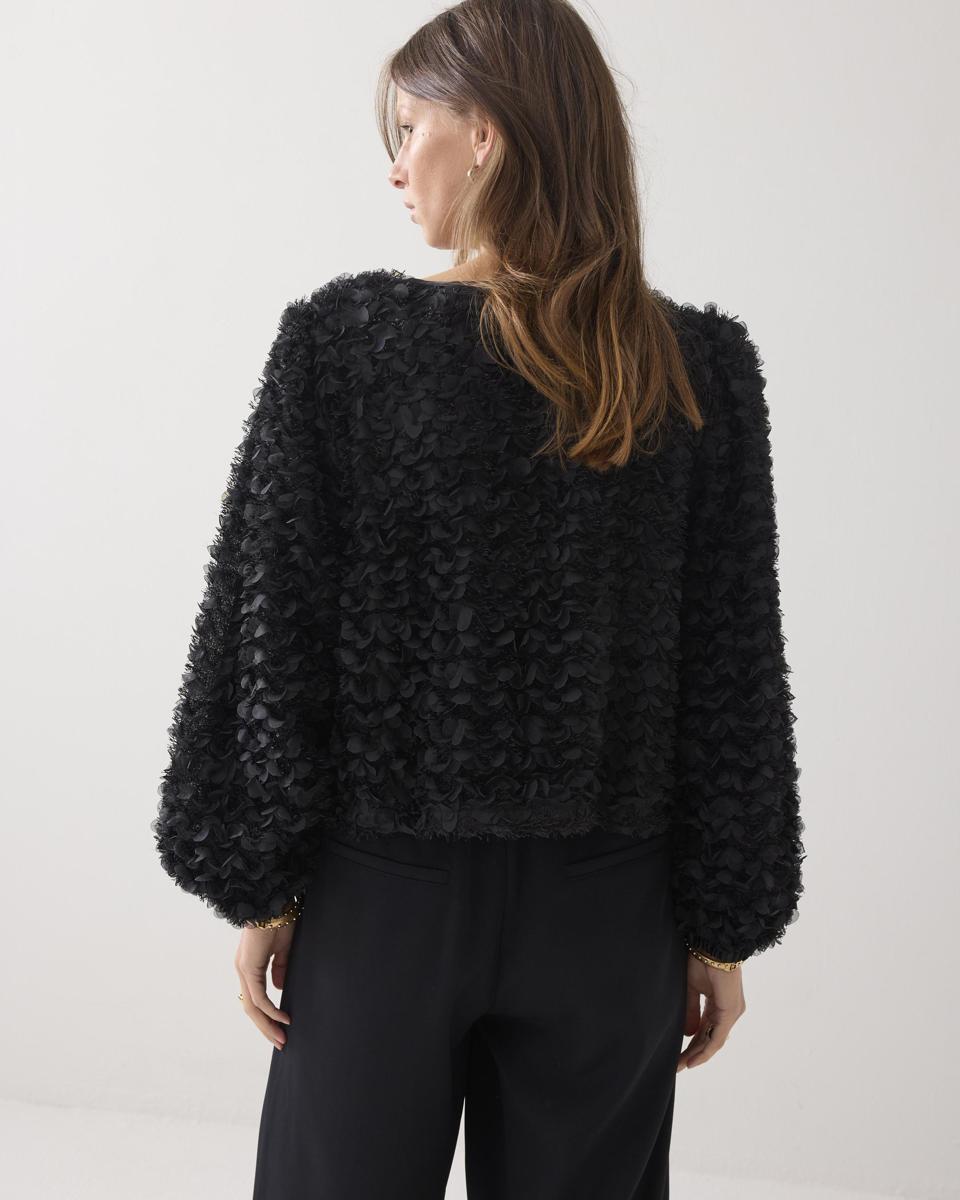 Summum Blouse 2s3365-12322 Zwart 4
