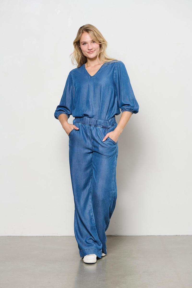 &Co Woman &Co Woman Blouse Jennifer Blauw 5
