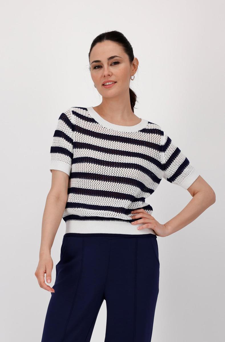 Monari Monari Trui 410016 Blauw 1