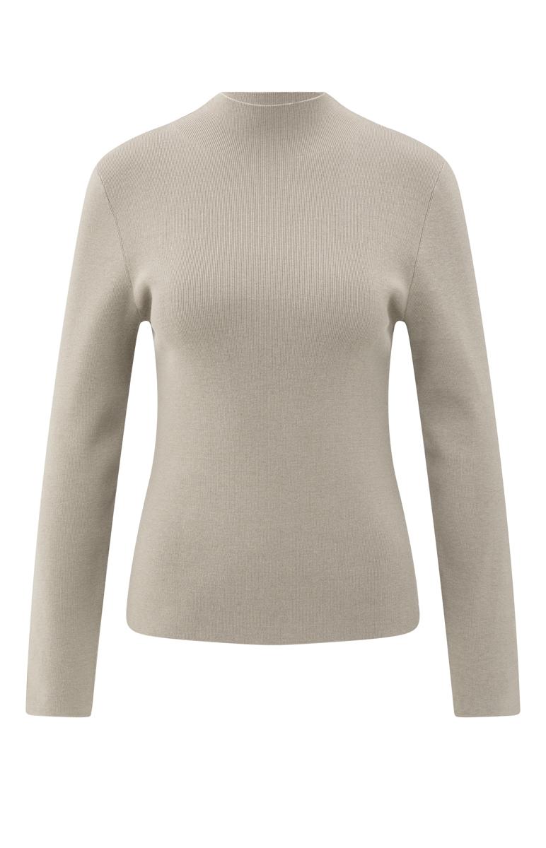 YAYA Trui 01-000499-509 Bruin 1