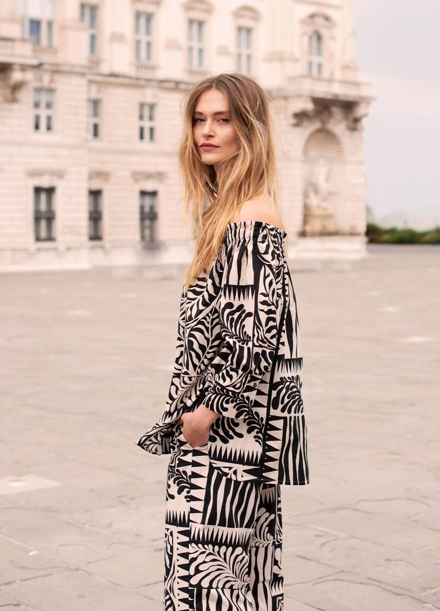 Summum Summum Blouse 2s3300-12223 Zwart 2