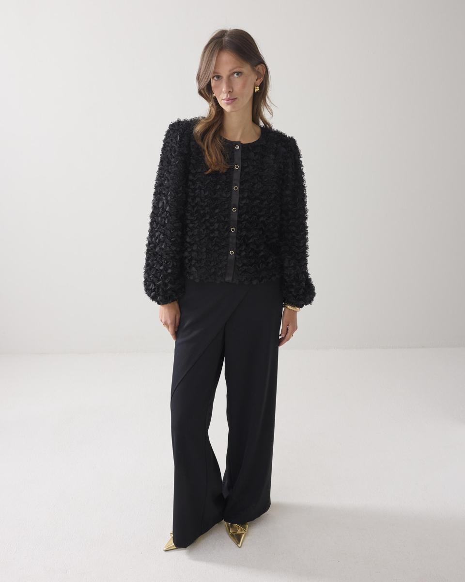 Summum Blouse 2s3365-12322 Zwart 6