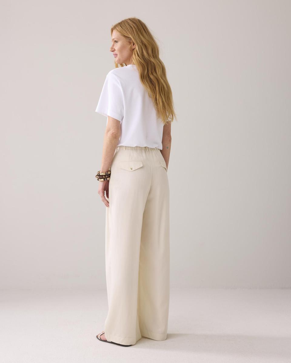 Summum Summum Pantalon 4s2832-11650 Off-White 5