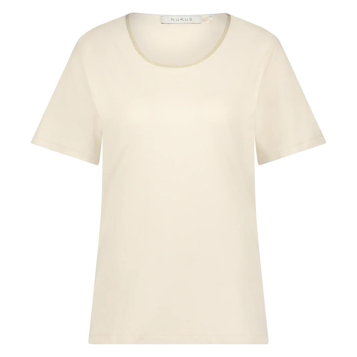 NUKUS NUKUS T-Shirt Tirza Beige 2