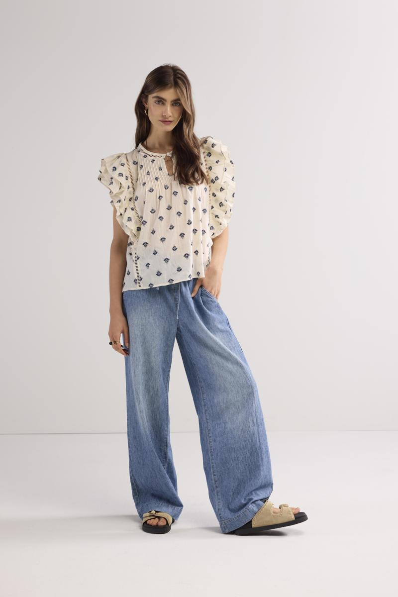 Summum Summum Pantalon 4s2791-5188 Blauw 2