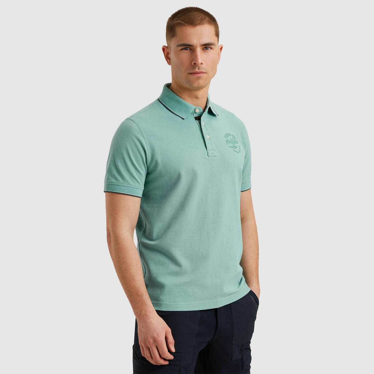 PME Legend PME Legend Polo PPSS2504867 Blauw 3